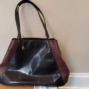 Brahmin Jennifer - Black Tuscan Collection